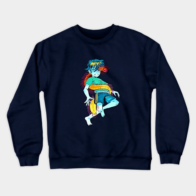 Cadaver Club Crewneck Sweatshirt by dylanbeedoodles